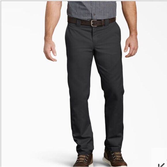 Dickies Slim Fit Taper Leg‎ Multi-Use Pocket Work Pants Grey 36X30 nwt - Picture 1 of 5